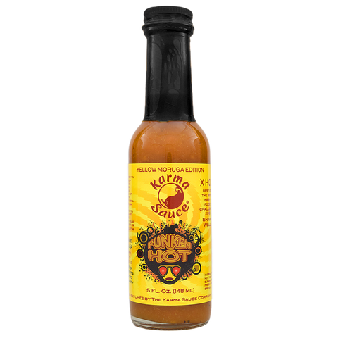 KARMA SAUCE, YELLOW MORUGA EDITION FUNKEN HOT Sauce