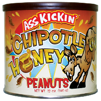 ASS KICKIN', CHIPOTLE HONEY PEANUTS