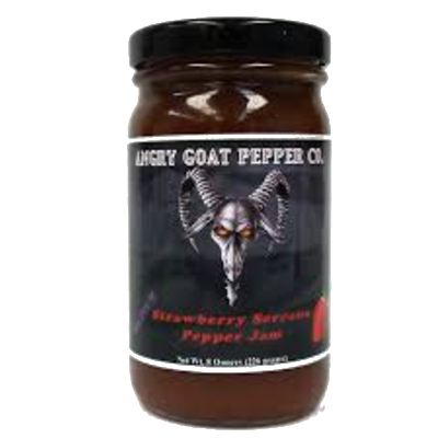 ANGRY GOAT, STRAWBERRY SERRANO PEPPER SPREAD