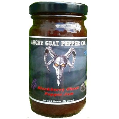 ANGRY GOAT, BLACKBERRY GHOST PEPPER JAM