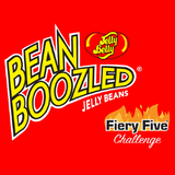 JELLY BELLY, BEAN BOOZLED FIERY FIVE CHALLENGE COLLECTOR TIN