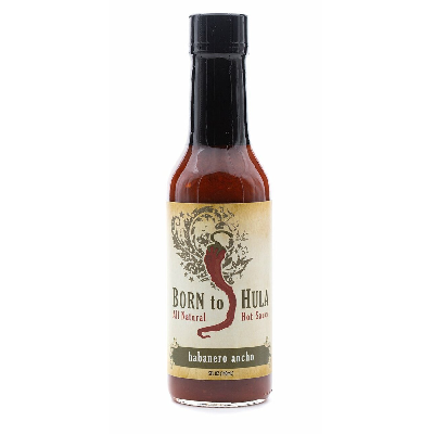 BORN TO HULA, HABANERO ANCHO Hot Sauce