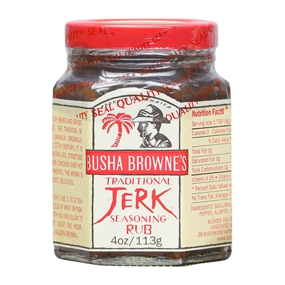 BUSHA BROWNE'S, TRADITIONAL JERK SEASONING RUB