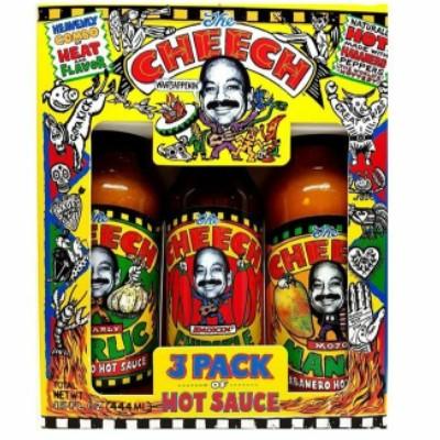 THE CHEECH, HOT SAUCE 3-PACK GIFT BOX