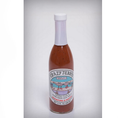 Crazy Jerry's BACKFIRE Oyster, Clam & Everything Else Sauce X-Hottt