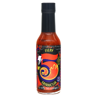CULLEY'S, No. 5 FIERY SRIRACHA Hot Sauce