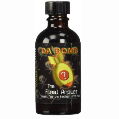 Da' Bomb The Final Answer Extract Hot Sauce