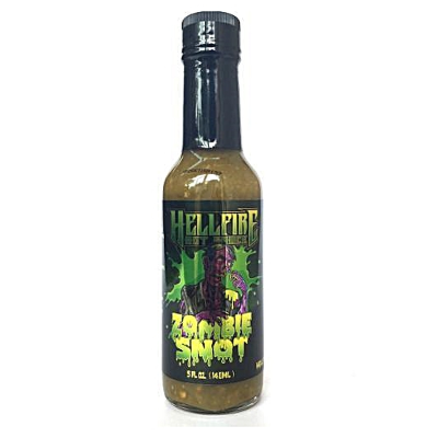 HELLFIRE, ZOMBIE SNOT Hot Sauce