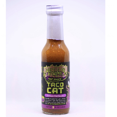 HELL'S KITCHEN, TACO CAT ARTISAN HOT SAUCE