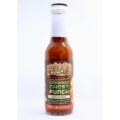 HELL'S KITCHEN, CINNAMON GHOST PUNCH ARTISAN HOT SAUCE