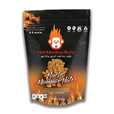 HOT MONKEY NUTS, NACHO MAMA'S NUTS