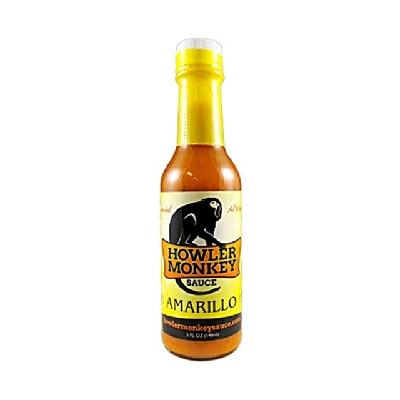 HOWLER MONKEY, AMARILLO HOT SAUCE