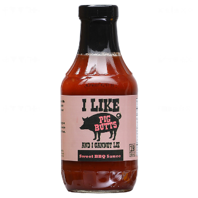 HOT SAUCE FANATICS, I LIKE PIG BUTTS SWEET BBQ Sauce