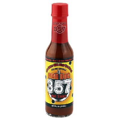 MD357, Mad Dog 357 Hot Sauce, 357k SHU