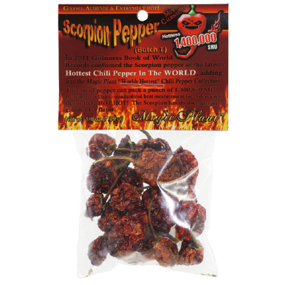 MAGIC PLANT FARMS, SCORPION PEPPER PODS