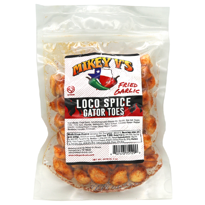 MIKEY V'S, LOCO SPICE GATOR TOES
