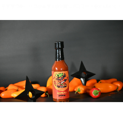 PEPPER NINJA, HANGRY HABANERO Hot Sauce