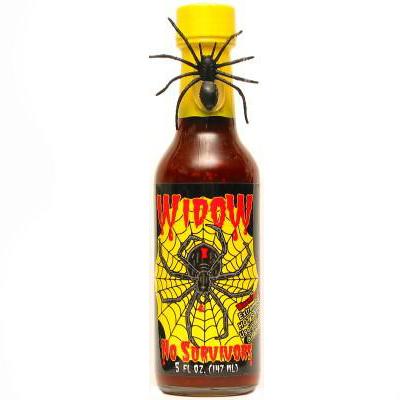 Sauce Crafters WIDOW: NO SURVIVORS Hot Sauce