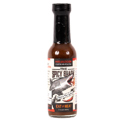 THE SPICY SHARK, MEGALODON CAROLINA REAPER Hot Sauce