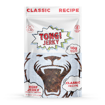 TONG JERKY, CLASSIC Beef Jerky