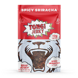 TONG JERKY, SPICY SRIRACHA Beef Jerky